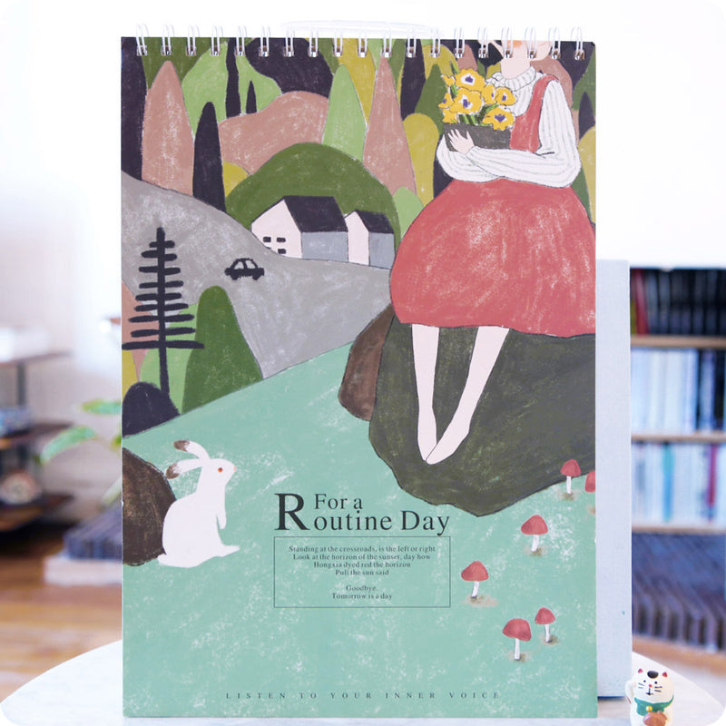 Sketchbook Kawaii - Lapin Usagi | Moshi Moshi Papeterie Japonaise Paris