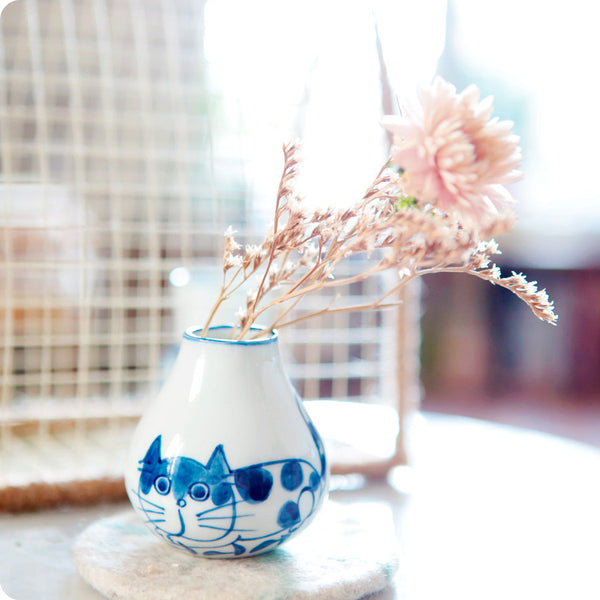 Mini Vase Intérieur Déco, Nikki - Chat | Moshi Moshi Paris