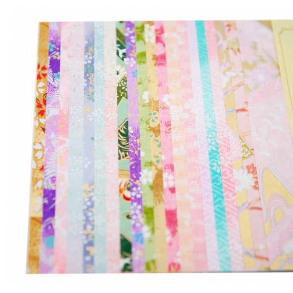 Papier Origami Japonais - Washi, Rose | Moshi Moshi Paris