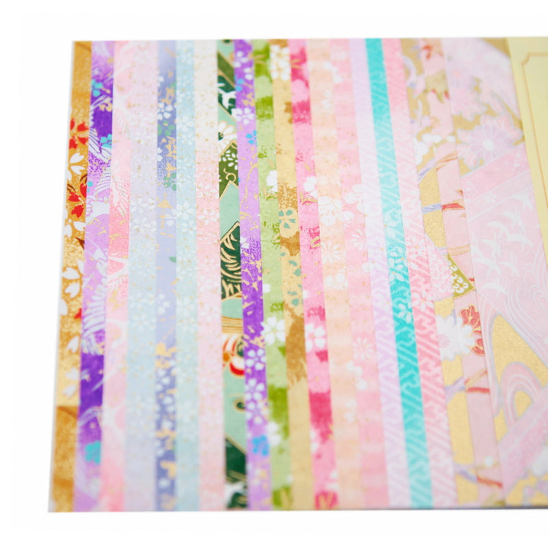 Papier Origami Japonais - Washi, Rose | Moshi Moshi Paris