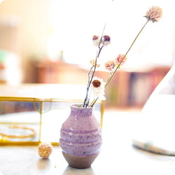 Mini Vase Intérieur Déco - Soliflore, Violet | Moshi Moshi Paris