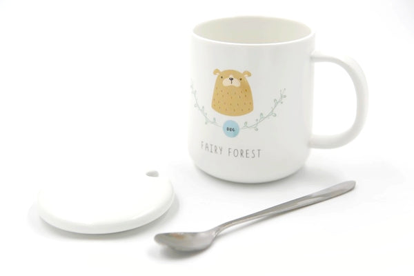 Tasse Fairy Forest Chien Animaux - Design et Kawaii | Moshi Moshi