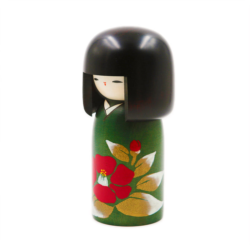 Kokeshi Poupee Japonaise - Camelia | Moshi Moshi Paris Japon
