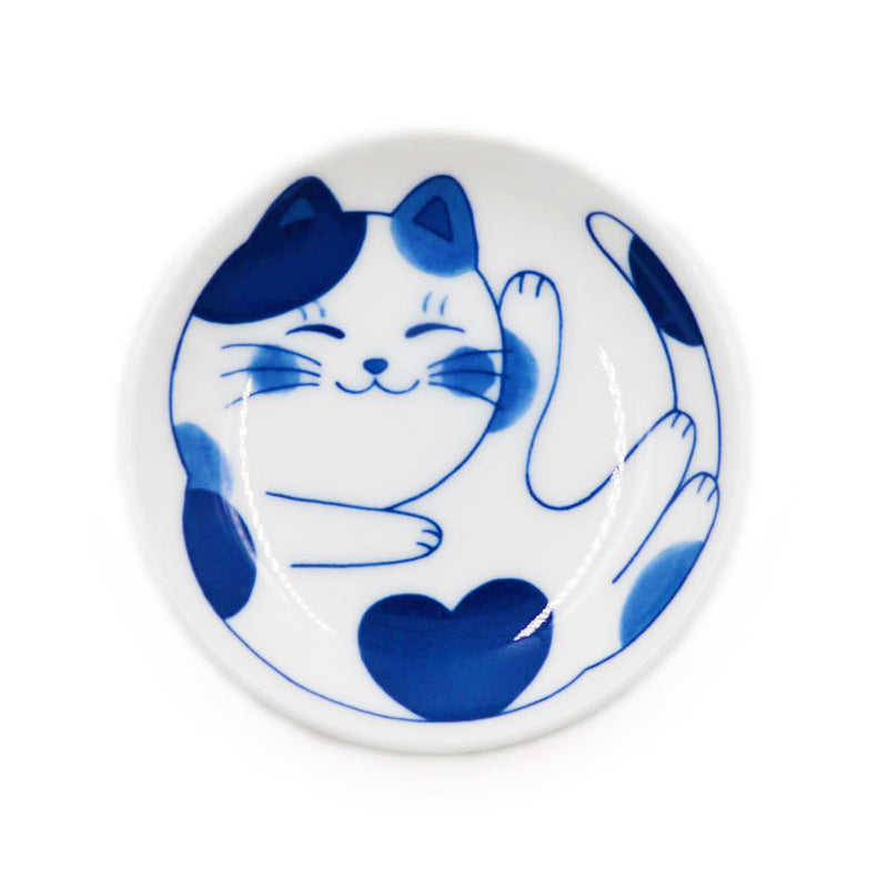 Coupelle Japonaise Chat Nekobura - Blanc | Moshi Moshi Paris