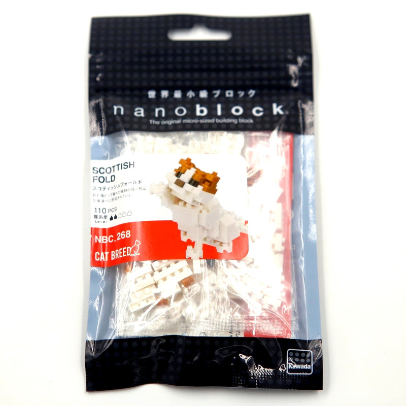 Nanoblock Scottish Fold - Moshi Moshi Boutique Paris