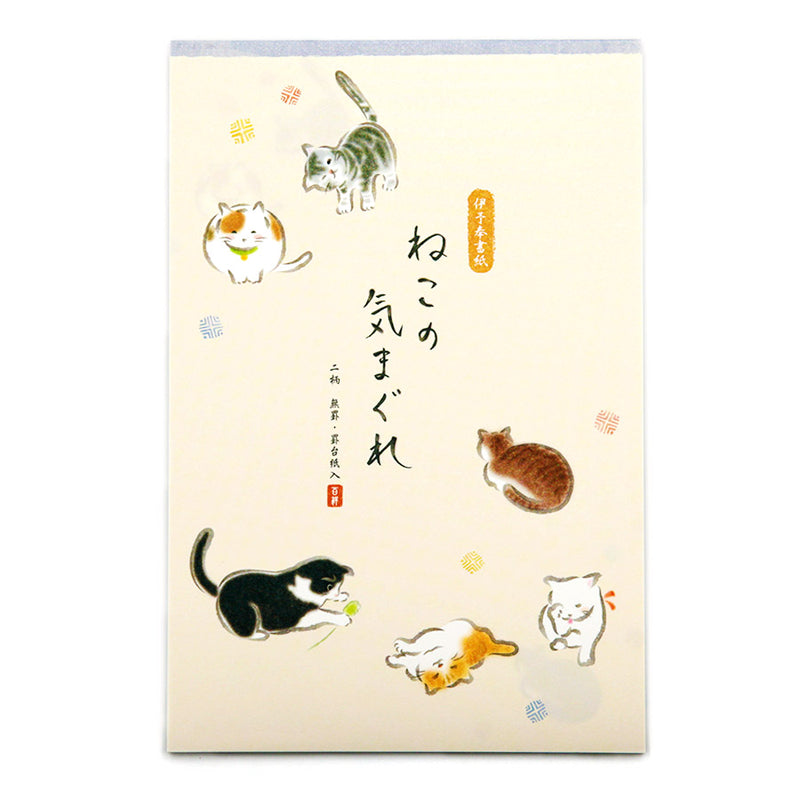 Papier lettre Japonais Chat - Moshi Moshi Paris