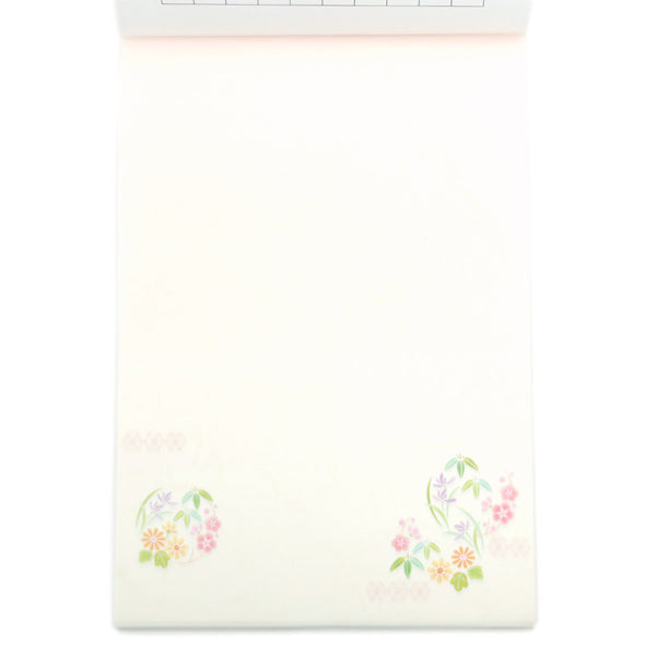 Papier Lettre Washi Japonais - Fleur | Moshi Moshi Paris