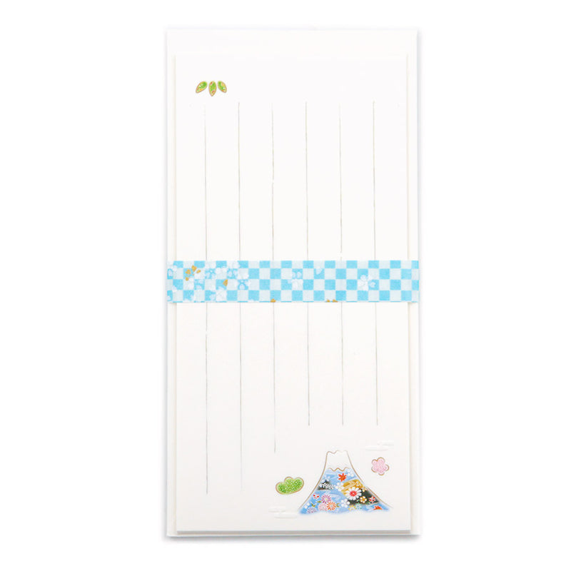 Papier Lettre Mont Fuji - Enveloppe Japonaise | Moshi Moshi Paris