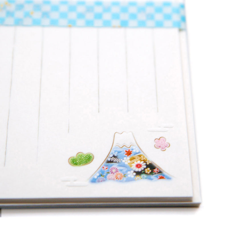 Papier Lettre Mont Fuji - Enveloppe Japonaise | Moshi Moshi Paris