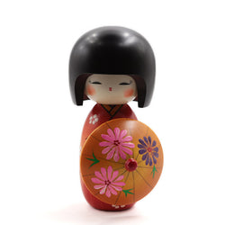 Kokeshi After the Rain - Ombrelle | Moshi Moshi Paris Japan
