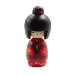 Kokeshi Smile - Fleur Rouge | Moshi Moshi Boutique Paris