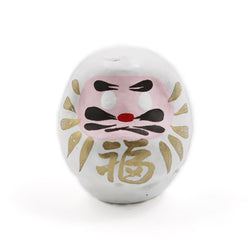 Fuku Daruma Blanc - Porte Bonheur Japonais | Moshi Moshi Paris