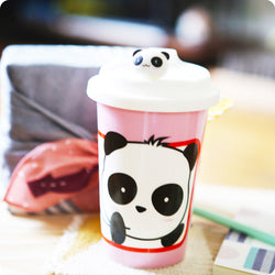 Tasse Café Panda Rose Triplette - Kawaii fun | Moshi Moshi Paris