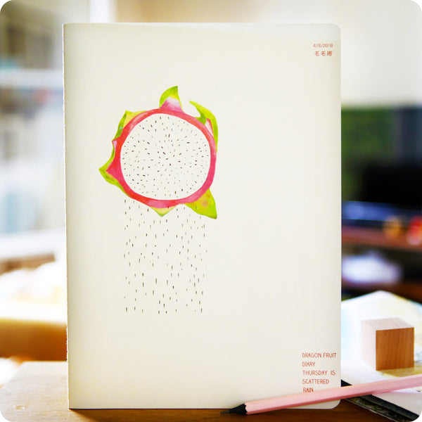cahier kawaii - fruit du dragon