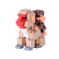 Nanoblock Maman Singe et Bébé singe - Moshi Moshi Paris