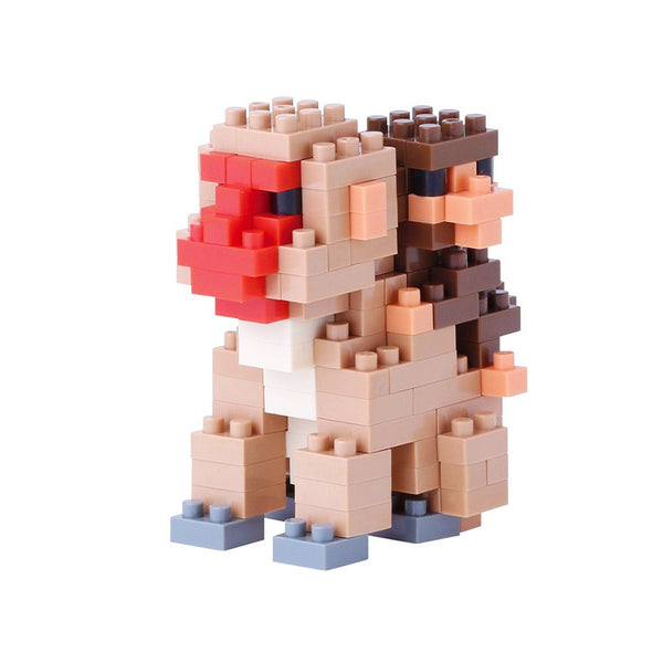 Nanoblock Maman Singe et Bébé singe - Moshi Moshi Paris