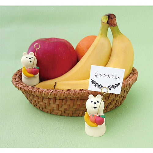 Figurine Japonaise Kawaii Porte photo - Ours | Moshi Moshi