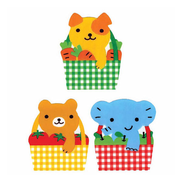 Séparateur Kawaii Bento - Animaux Mon Petit Panier | Moshi Moshi