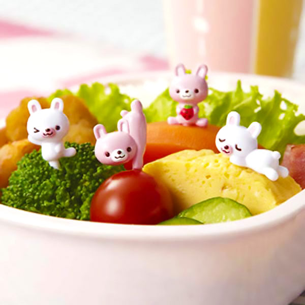 Piques Usagi - Lapin, Accessoires Bento Kawaii - Moshi Moshi Paris