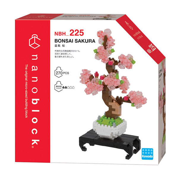Nanoblock Bonsai Sakura - Nouveaute Japon | Moshi Moshi Paris