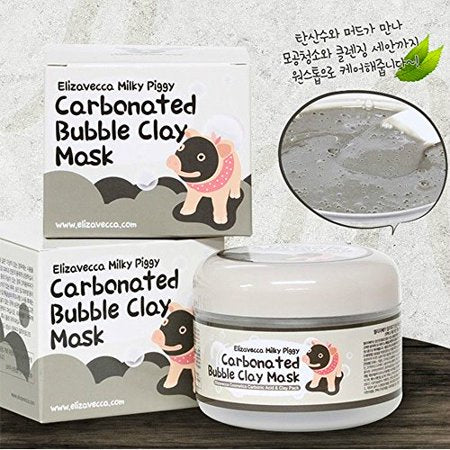 Masque à l'Argile Pétillant à bulle Milky Piggy - Elizavecca | Moshi Moshi Boutique Paris
