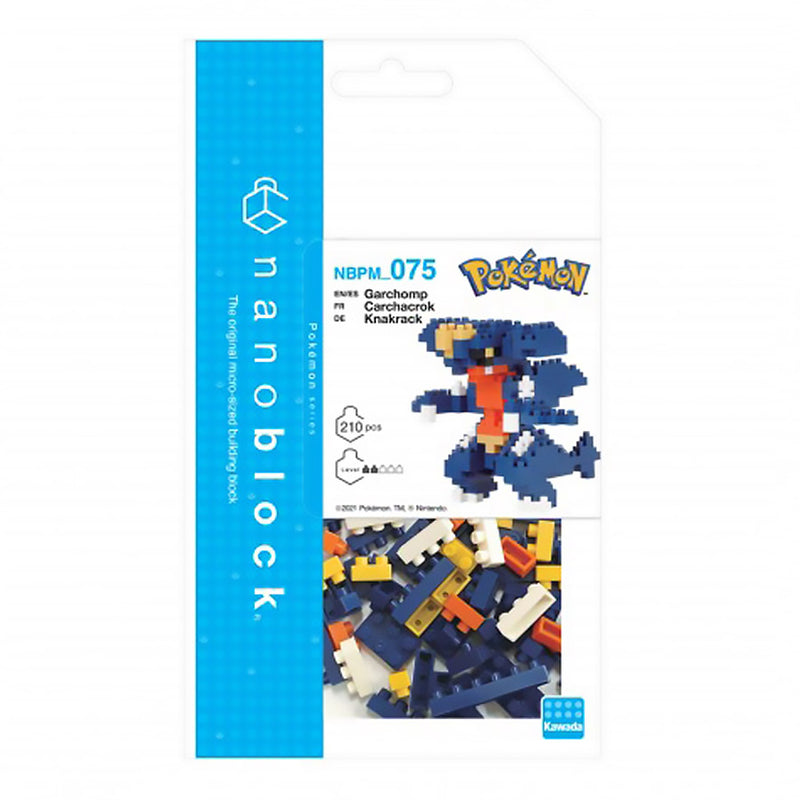 Nanoblock Carchacrock - Pokémon | Moshi Moshi Paris