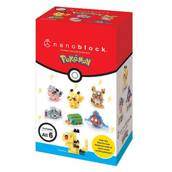 Nanoblock - Coffet Cadeau Pokémon Mini Nano, Electrique | Moshi Moshi
