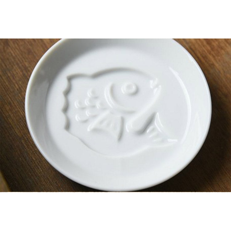 Coupelle Japonaise Sauce Soja - Carpe en relief | Moshi Moshi