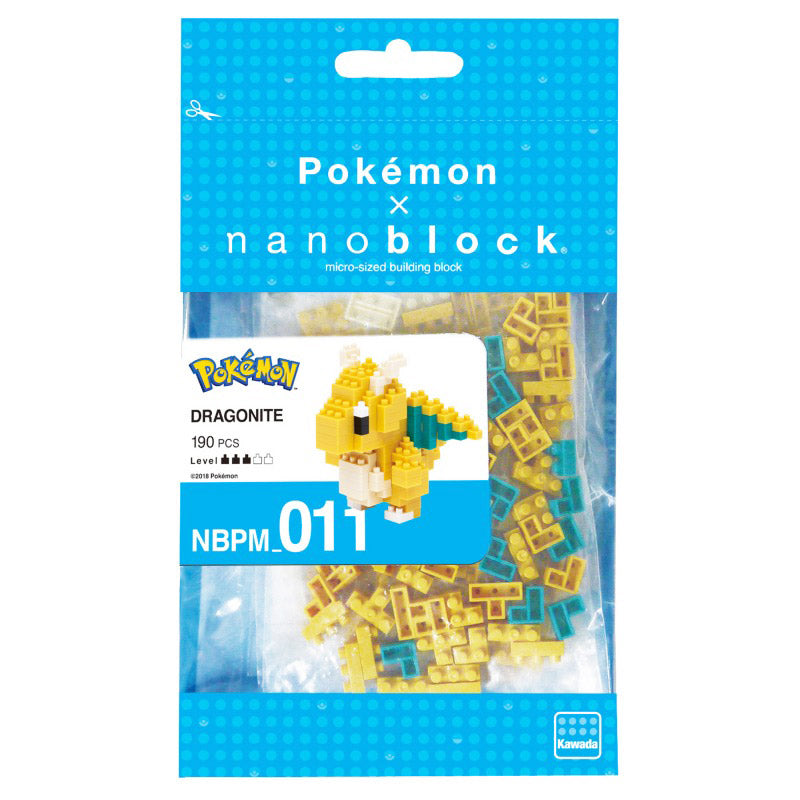 Nanoblock Dracolosse, Pokémon - Construction Lego | Moshi Moshi Paris