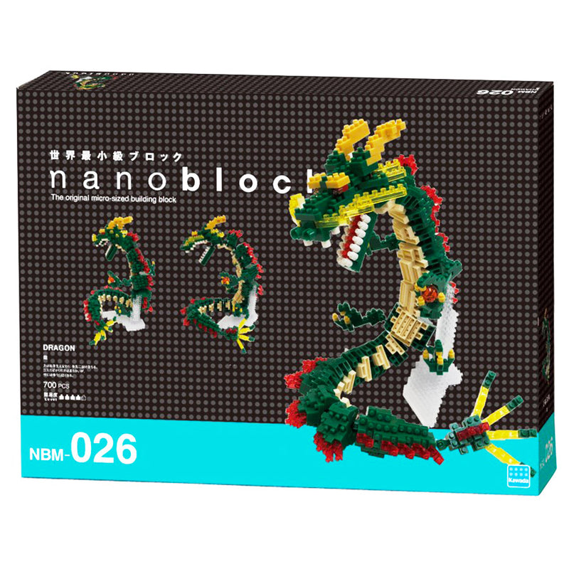 Nanoblock - Dragon Deluxe Grande Taille | Moshi Moshi Paris