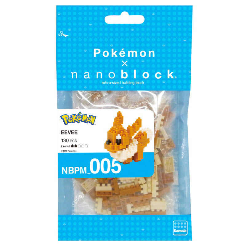 Nanoblock Evoli - Nanoblock Pokémon | Moshi Moshi Paris