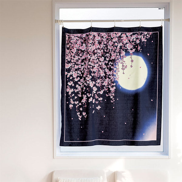 Furoshiki Sakura Moon - Déco Japonaise | Moshi Moshi Paris 1er