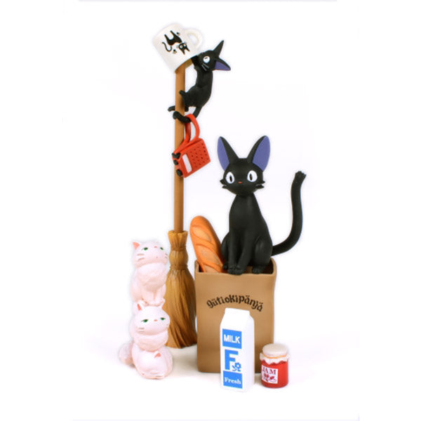Figurines Kiki La Petite Sorcière - Jiji, Studio Ghibli | Moshi Moshi 