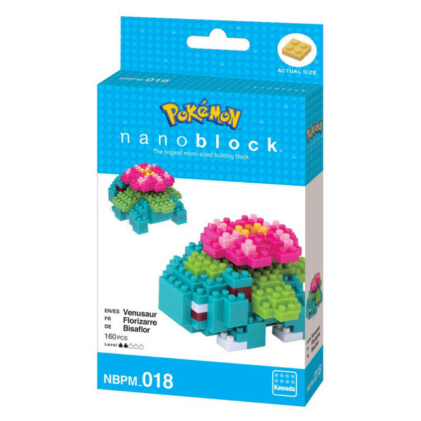 Nanoblock Pokemon - Florizarre | Moshi Moshi Lego Paris