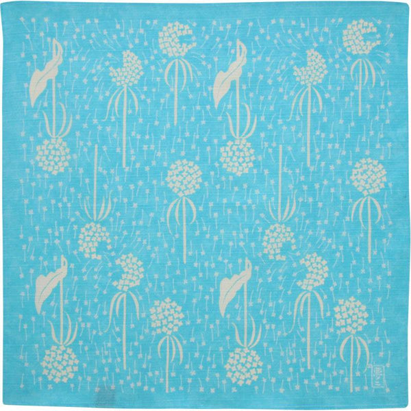 Furoshiki Dandelion Blue, 48x48cm