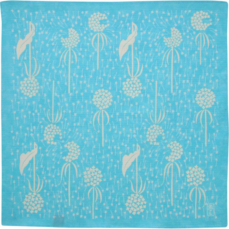 Furoshiki Dandelion Blue, 48x48cm