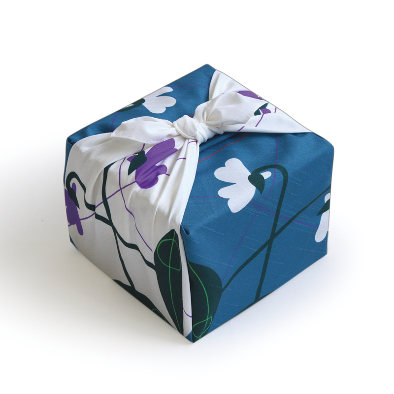 Furoshiki Kigi, Floral carré - marque japonaise | Moshi Moshi