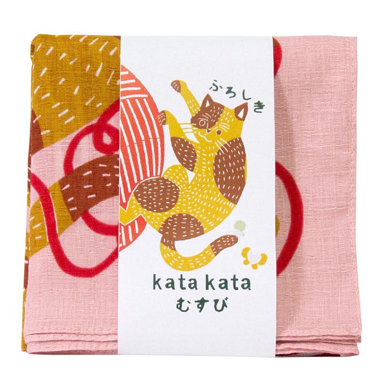 Furoshiki Kata Kata - Chat Rose | Moshi Moshi Paris