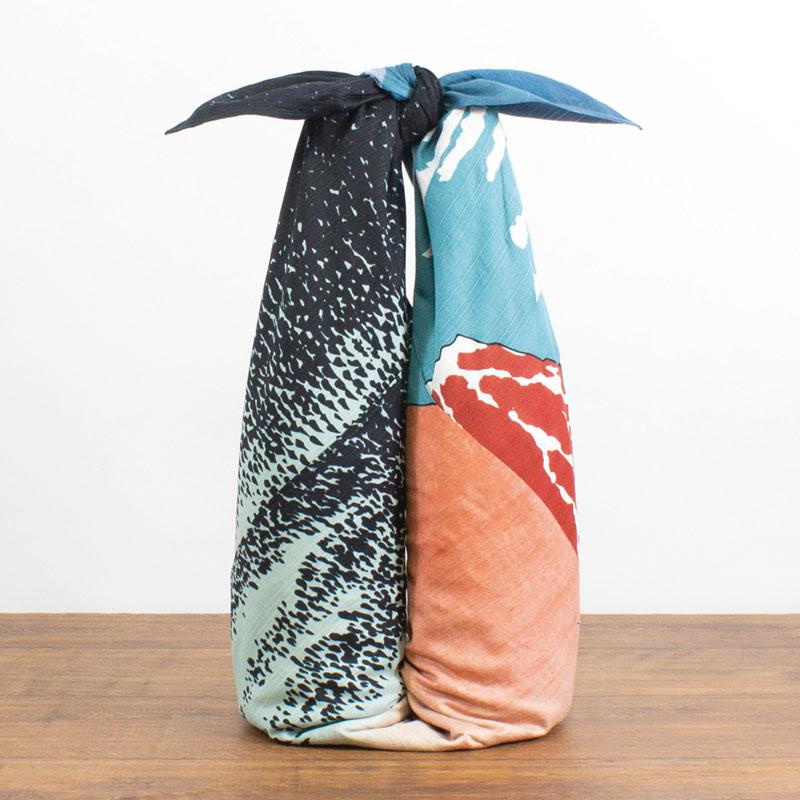Furoshiki Sac Mont Fuji - Hokusai 104cm | Moshi Moshi Paris Japon
