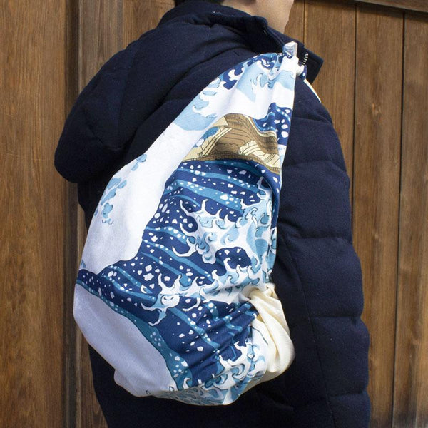 Furoshiki Hokusai - La Grande Vague | Moshi Moshi Paris Japon