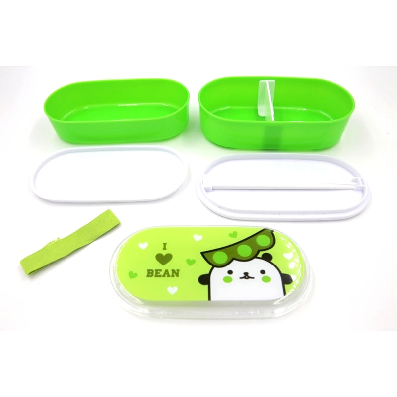 Boite Bento Hanata Panda Bean, 450ml