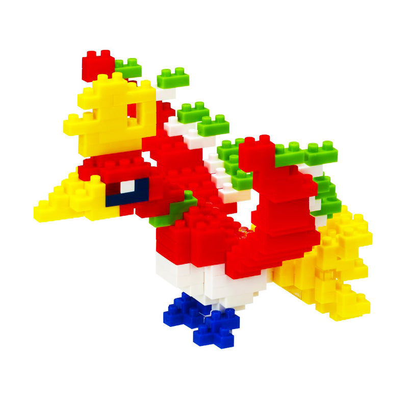 Nanoblock Ho-Oh, Pokémon - Légo | Moshi Moshi Paris