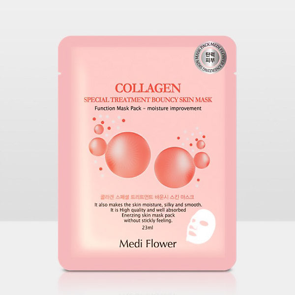 Masque MediFlower Collagen - Soin Visage Coréen | Moshi Moshi Paris