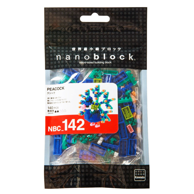Nanoblock Paon - Nanoblock Animal | Moshi Moshi Paris