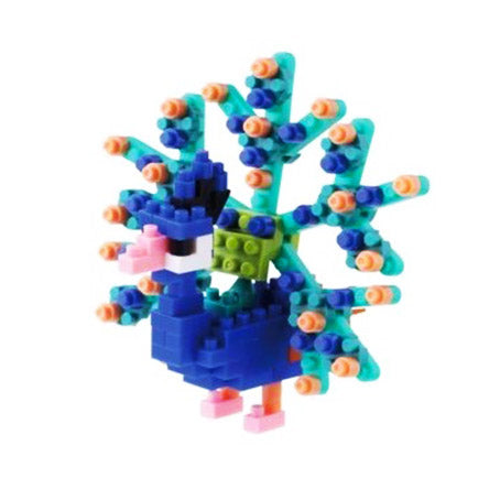 Nanoblock Paon - Nanoblock Animal | Moshi Moshi Paris