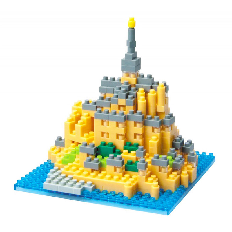 Nanoblock Le Mont Saint-Michel | Moshi Moshi Cadeaux Paris