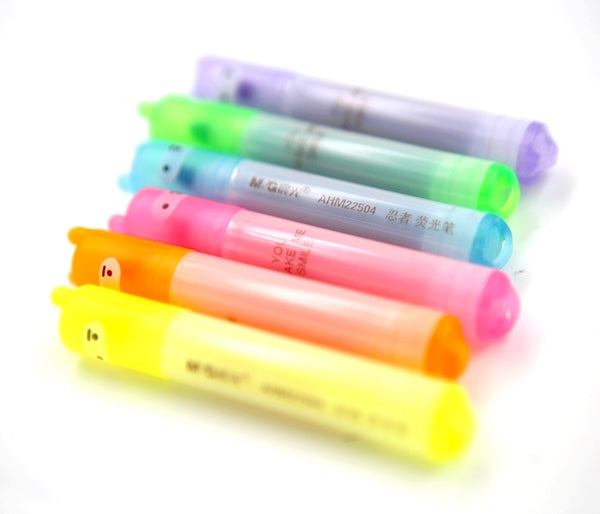 SET SURLIGNEURS 6 COULEURS - NINJA