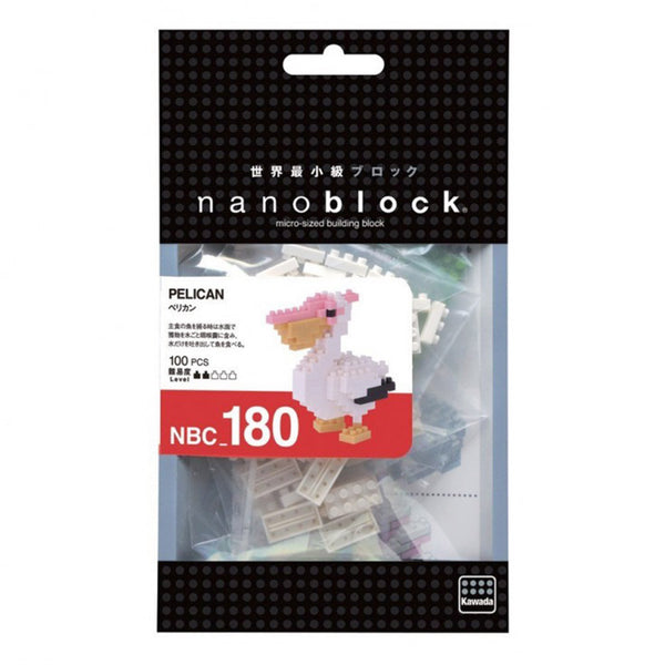 Nanoblock Pélican - Animaux | Moshi Moshi Paris Boutique