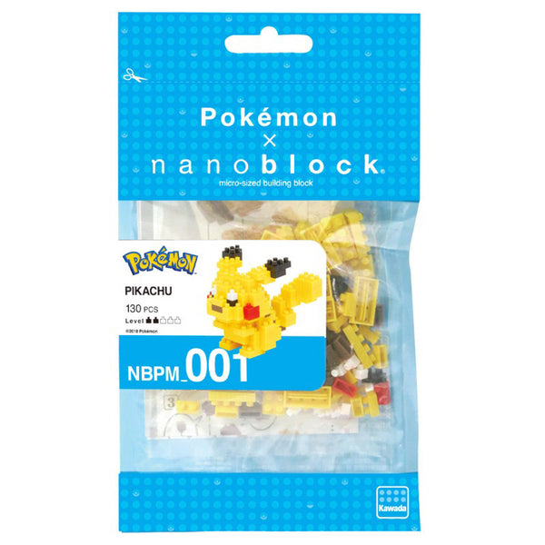 Nanoblock Pokémon - Pikachu | Moshi Moshi Paris