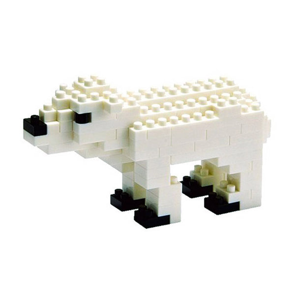 Nanoblock Ours Polaire - Construction Jeu | Moshi Moshi Paris